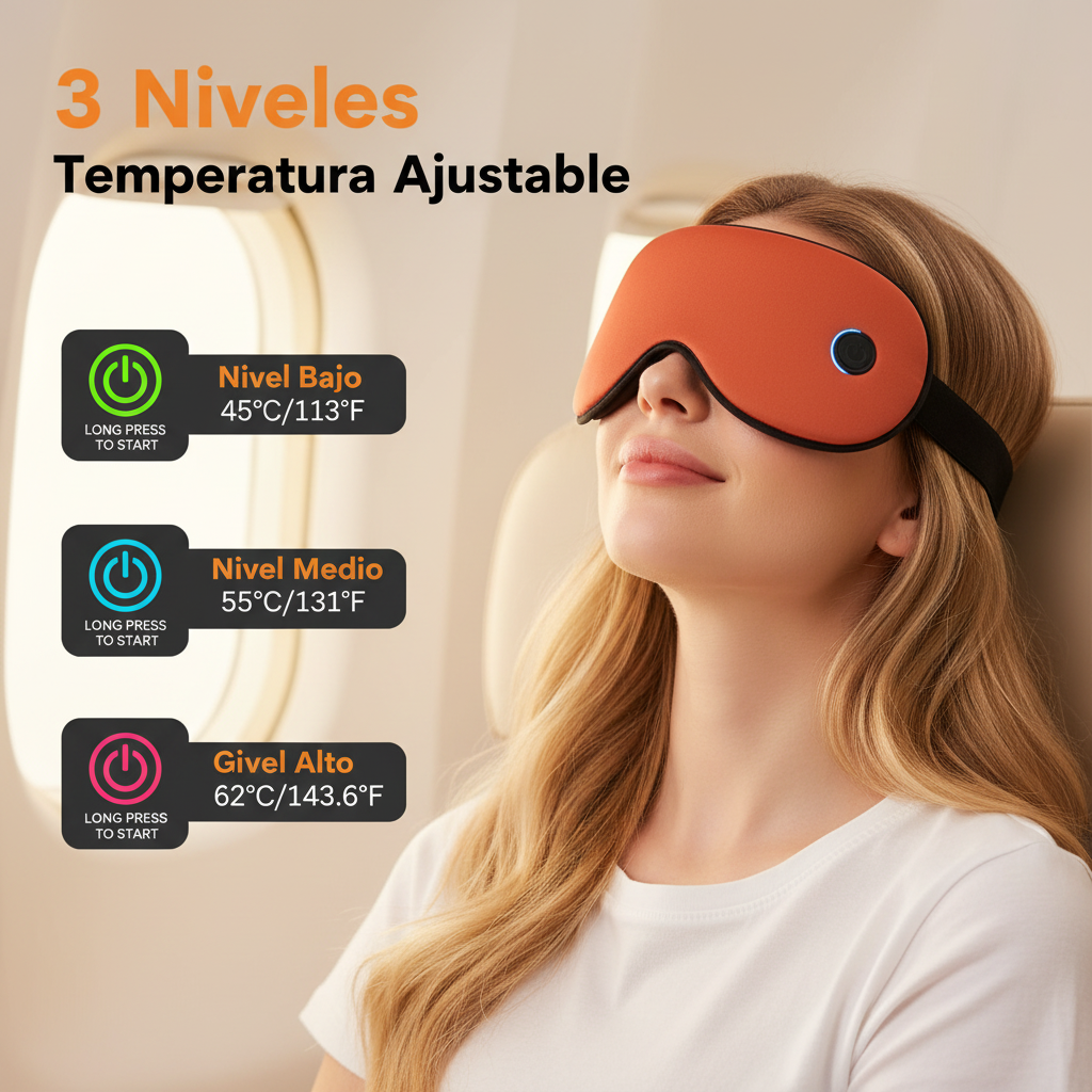 Mascarilla Térmica Inalámbrica para Ojos